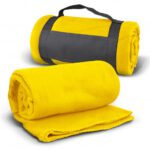 Glasgow Fleece Blanket with Strap - Image 3