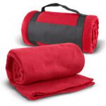 Glasgow Fleece Blanket with Strap - Image 5