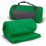 Glasgow Fleece Blanket with Strap - Image 6