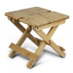 NATURA Bamboo Folding Wine Table - Image 2
