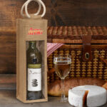 Serena Jute Wine Carrier - Image 2