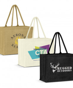 Torino Jute Tote Bag - Colour Match
