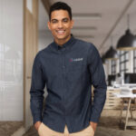 SOLS Barry Denim Shirt - Image 4