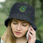 Beverley Denim Bucket Hat - Image 4