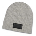 Nebraska Heather Cable Knit Beanie With Patch - Image 5