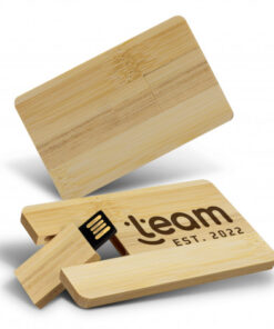 Bamboo Credit Card Flash Drive 8GB