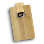 Bamboo Credit Card Flash Drive 8GB - Image 2