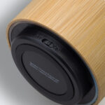 Bamboo Bluetooth Speaker - Black - Image 5