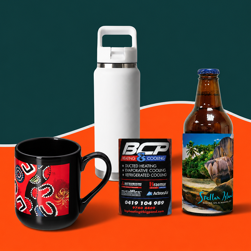 Drinkware branded merchandise